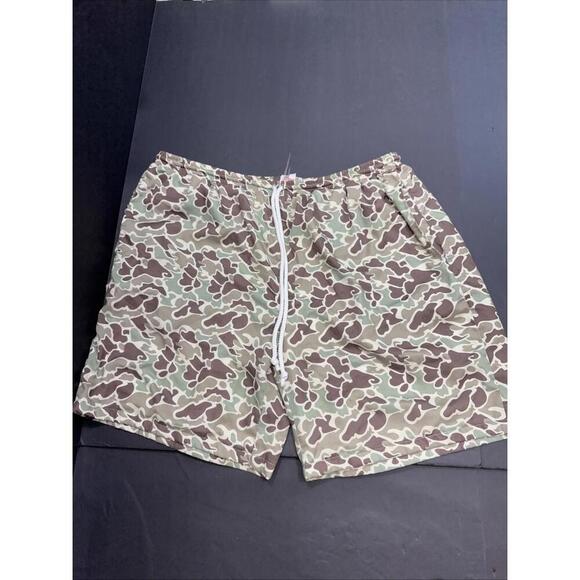 Other - Southern Sass Smocks Preppy Classic Camoflage Elastic Drawstring Men's Shorts 2X